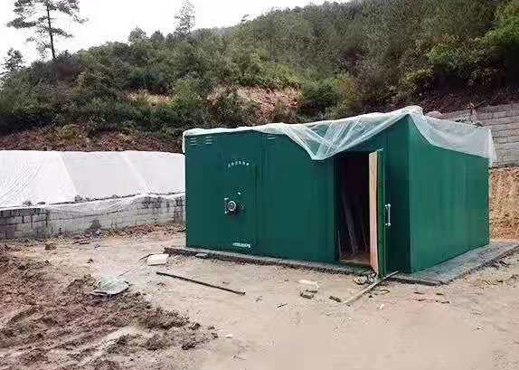 北塔露天如何存放爆破线放炮线等爆破器材？
